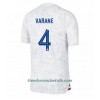 Camiseta de fútbol Francia Raphael Varane 4 Segunda Equipación Mundial 2022 - Hombre